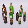 Natural Bamboo Collar Essential Oil Dropper Glass Bottle.