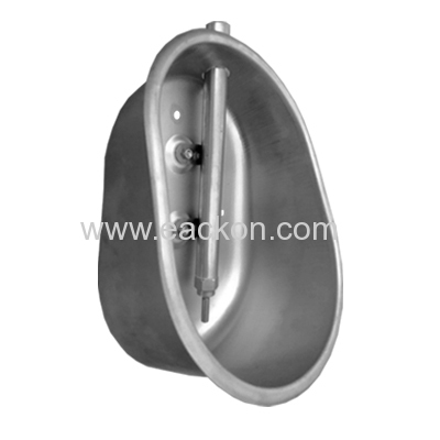 stainless steel oval water bowl