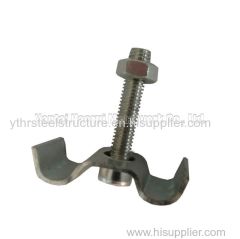 C-type steel grating clamps