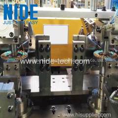 Automatic Wheel motor stator outer armature winding machine with double winding stations for sale