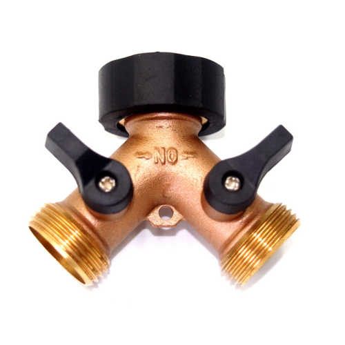 Brass Soft 2 Way Hose Tap Connector