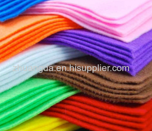 Color felt non-woven needled chemical fiber felt customized interior decoration sound insulation felt