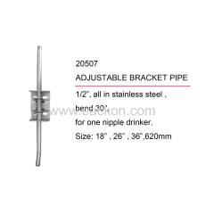 ADJUSTABLE BRACKET PIPE