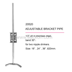 ADJUSTABLE BRACKET PIPE