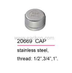 stainless steel pipe part plug&cap