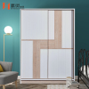 All Aluminum Home Furniture Modern Cabinet Bedroom Sliding Door Wardrobe