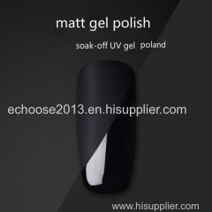 Matt UV/LED Nail Gel Polish Matt Top Coat Soak Off Gel Nail Art