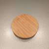 89/400 Bamboo & wooden lid cap for cream jar