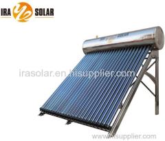 Heat pipe pressurized solar water heater 240L24tubes