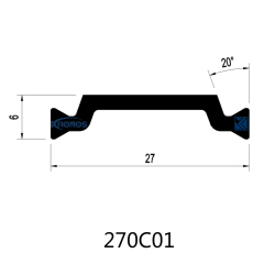 27mm Thermal Struts Polyamide Insulating Strips for Aluminum Windows & Doors