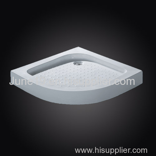 WHITE COLOR ACRYLIC SHOWER TRAY