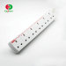 UK Outlet Surge Protector Power Strip with 3 USB Charging Ports