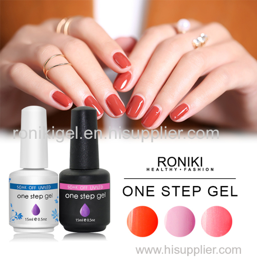 Roniki One Step Gel Polish Nail Painting Color Gel Nail Art Gel