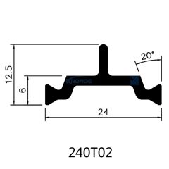 24mm Thermal Struts Polyamide Insulating Strips for Aluminum Windows