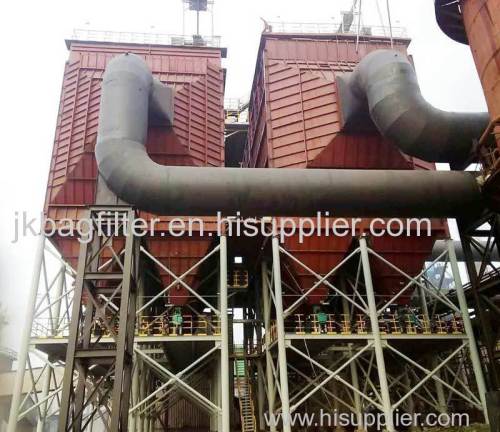 Cartridge filter gas bag dust collector
