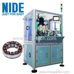 Automatic BLDC double working stations stator needle winding machine