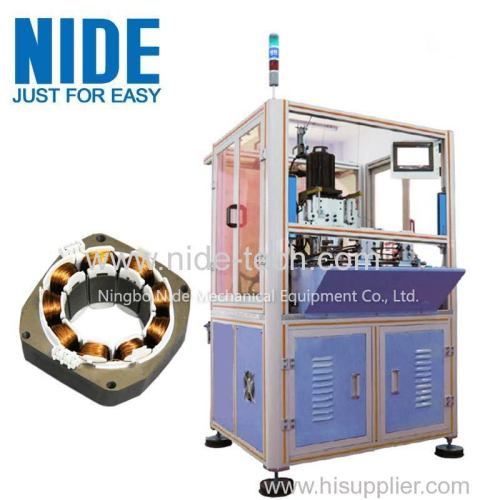 Automatic BLDC stator coil needle winding machine for brushless motor