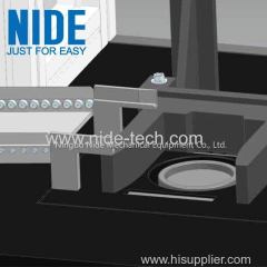 Auto BLDC motor stator insulation end plate board pressing machine