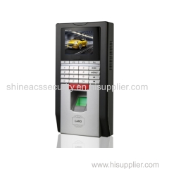 TCP/IP Fingerprint Time Attendance Machine Terminal RFID/MF Card Software Free