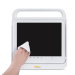 Compact Touch tablet Veterinary Color Doppler Ultrasound Scanner