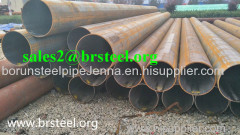 API 5L Grade B welded carbon steel ERW pipes