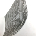 decorative mesh for wall cladding and glass lamination