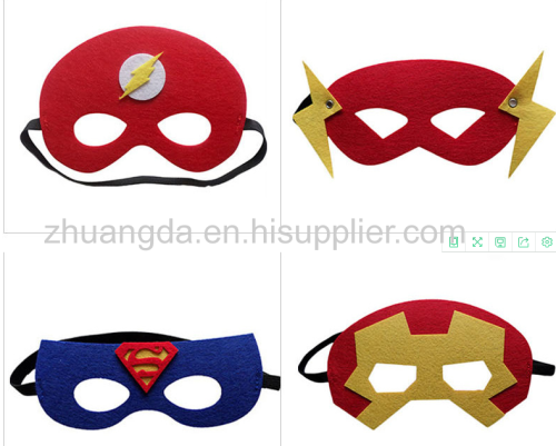 According to customer drawings custom felt mask children felt mask felt felt eye mask felt felt decoration