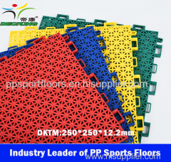 Outdoor PP Sports Floor Plastic Sport Floor Basketball Court Floor