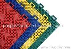 Outdoor PP Sports Floor Plastic Sport Floor Basketball Court Floor