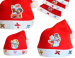 Christmas hats Christmas decorations a large ball of plush Santa hats