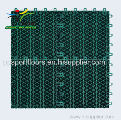 Interlock PP Sport Floor Football Court Floor Resilient Sport Tiles