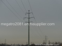 MEGATRO 69kv steel tube angle tower