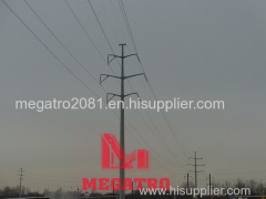 MEGATRO 69kv steel tube angle tower