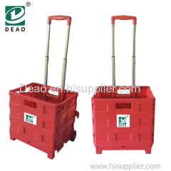 Hot Sale Foldable Market Vegetable Shopping Trolley Delivery Cart