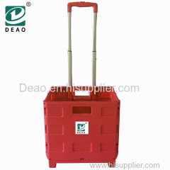 Hot Sale Foldable Market Vegetable Shopping Trolley Delivery Cart