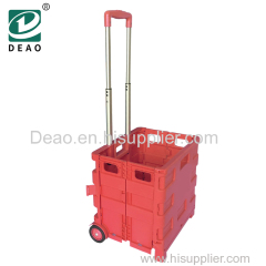 Hot Sale Foldable Market Vegetable Shopping Trolley Delivery Cart