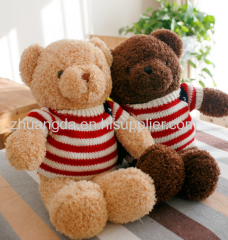 Plush various teddy bear teddy bear doll doll sweater bear hedgehog bear
