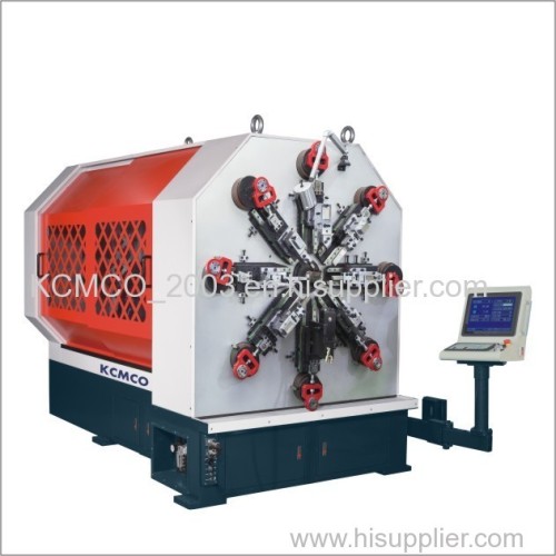 2.0-6.0mm 6mm 12 Axis Camless CNC Versatile Spring Rotating Forming Machine
