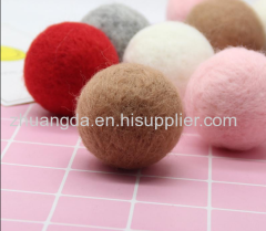 Wool felt ball blanket wool ball blanket style size custom color hand sewing ball blanket