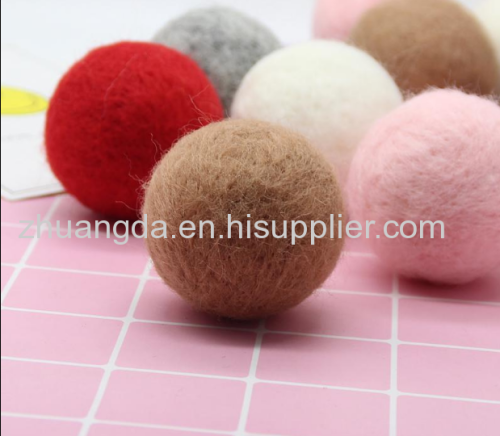 Wool felt ball blanket wool ball blanket style size custom color hand sewing ball blanket