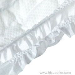Elastic waist magic tape diaper with wetness indicator free samples