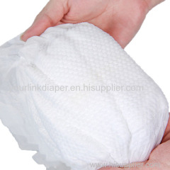 Elastic waist magic tape diaper with wetness indicator free samples