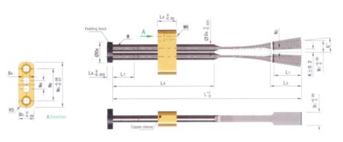 Jinhong mold components Sling Ejector Pin