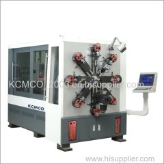 1.2-4.5mm 12 axis camless cnc versatile spring rotating forming machine