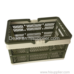 Laundry basket Go Out to Buy Basket Shopping Foldable Plastic Basket