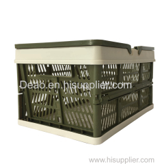 Laundry basket Go Out to Buy Basket Shopping Foldable Plastic Basket