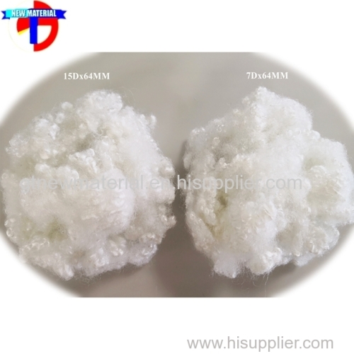 15Dx64mm PSF hollow conjugated siliconized Polyester Fiber