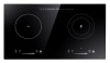 4500W Black Crystal Plate Commercial Induction Cooker