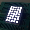 Ultra thin 5 x 7 Square White Dot Matrix LED Display for Lift Floor Number Indicator