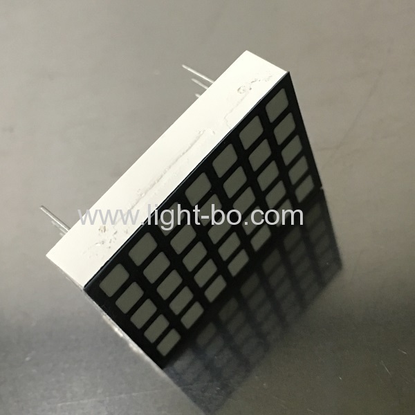 Ultra thin 5 x 7 Square White Dot Matrix LED Display for Lift Floor Number Indicator